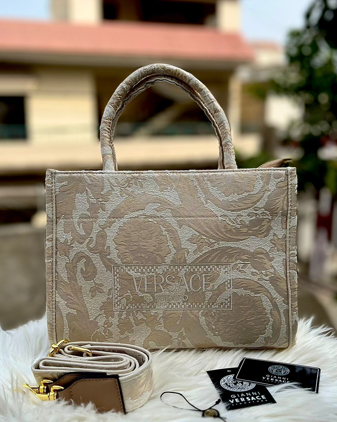 Versace Tote Handbag