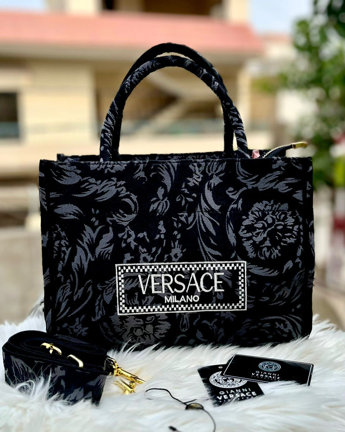 Versace Tote Handbag