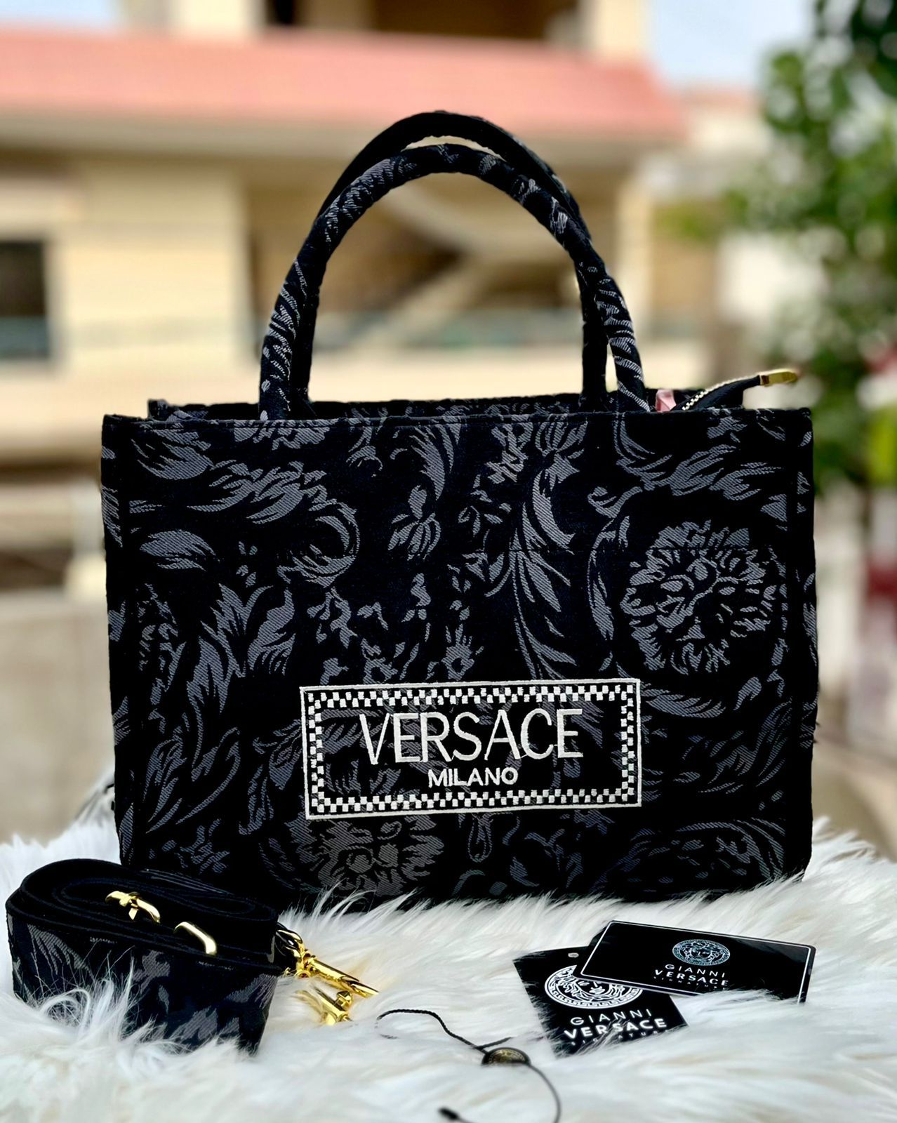 Versace Tote Handbag