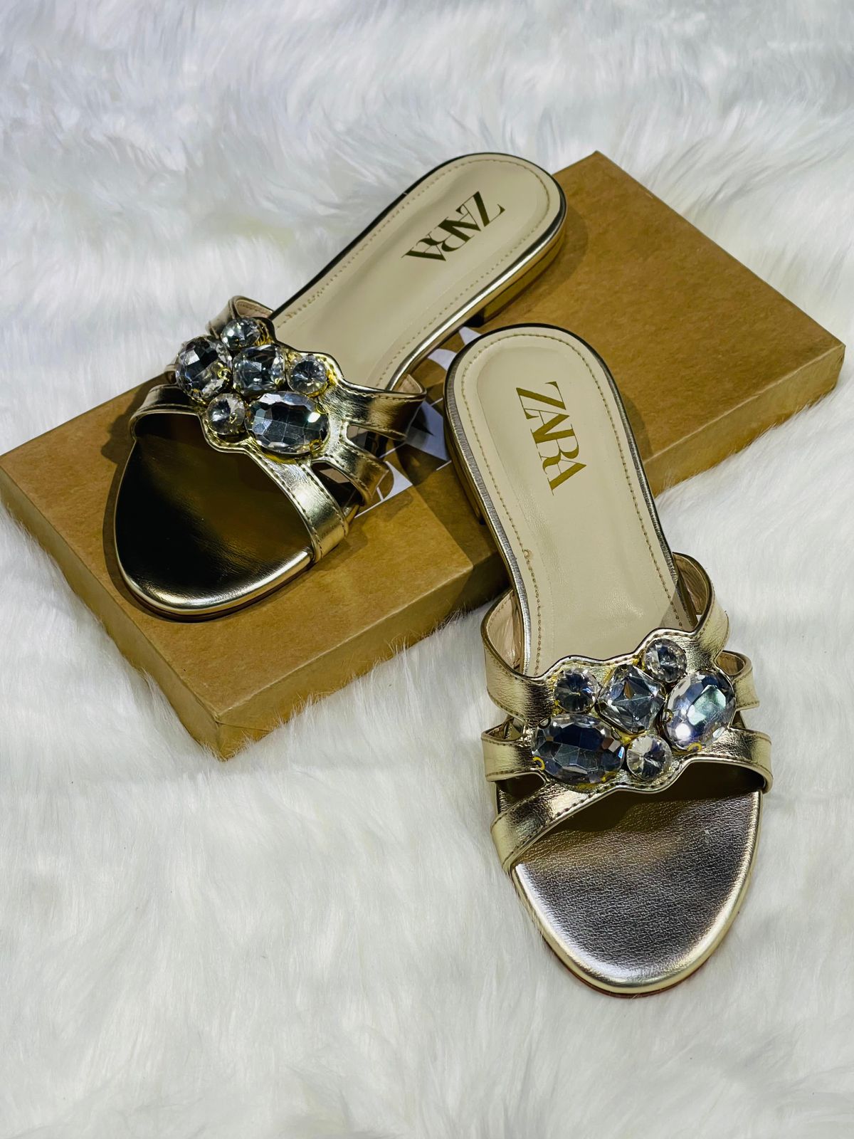 Zara Stone Flats
