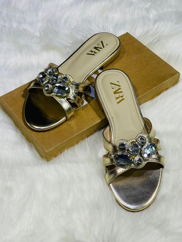 Zara Stone Flats