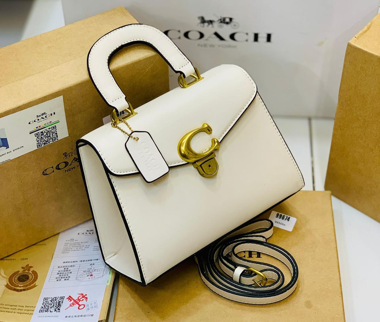 Coach Signature Carry Handle Bags