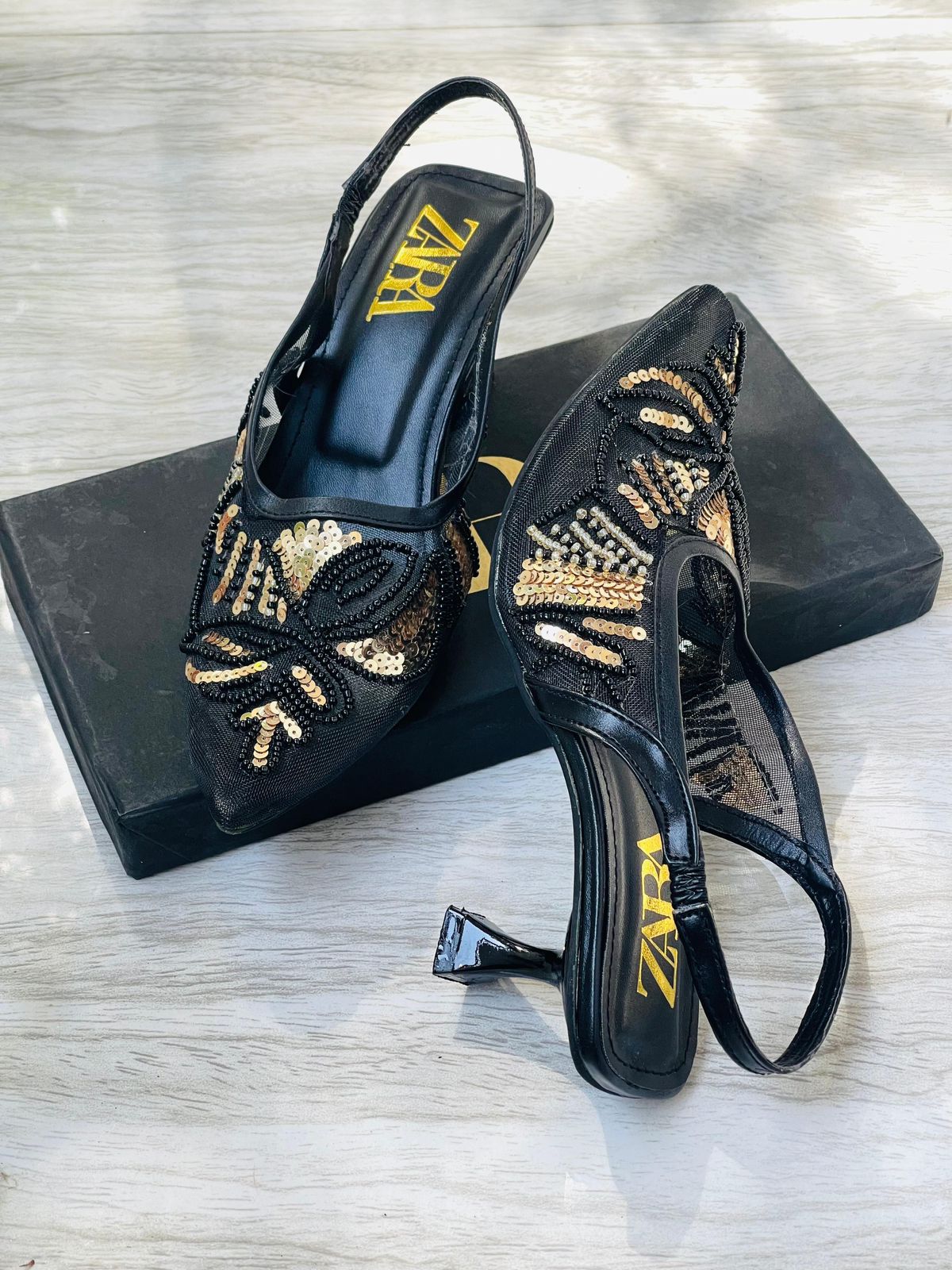 Zara Becaron Heels