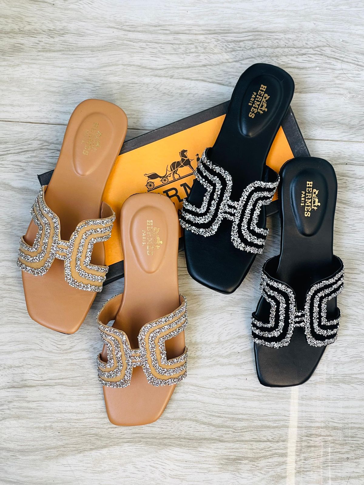Hermes Oran Sicily Sandals