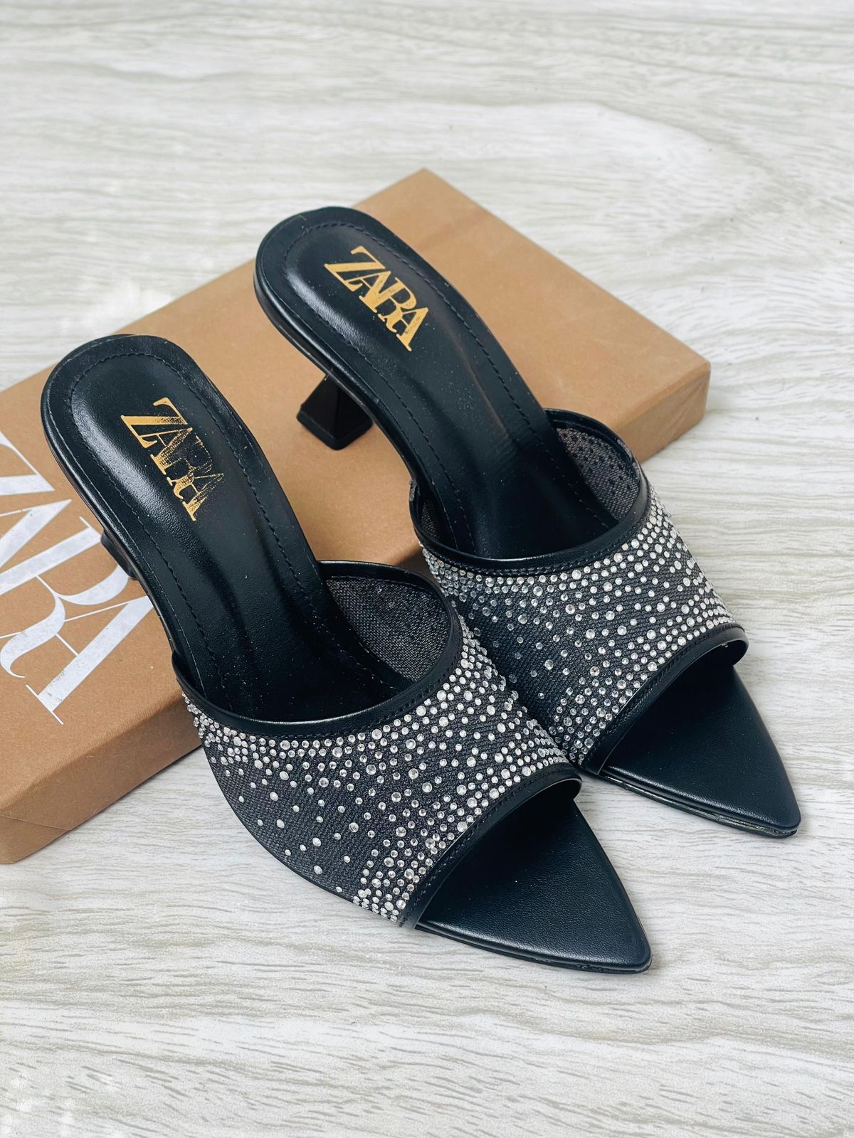 Zara Lime Heels