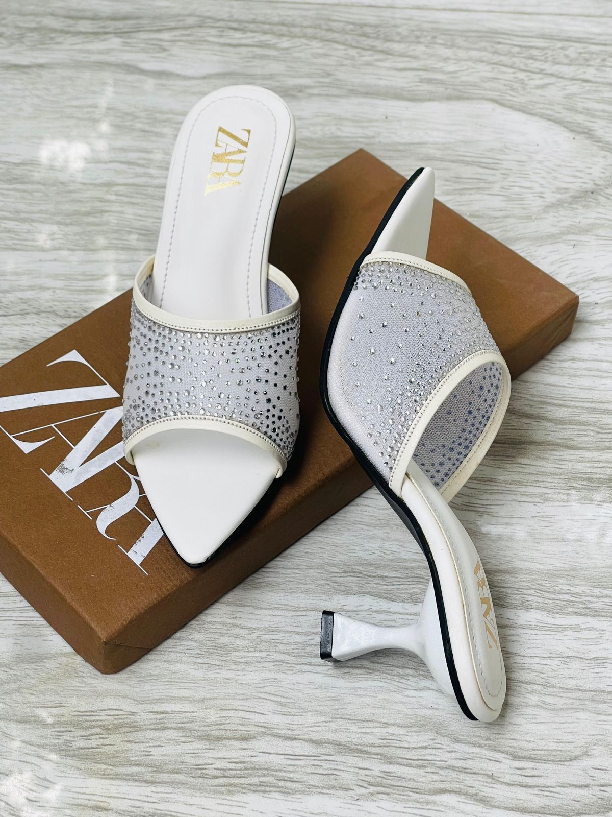 Zara Lime Heels