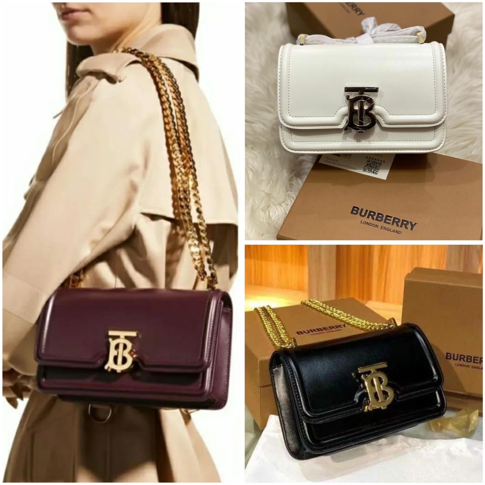 Burberry Signature Logo Bag