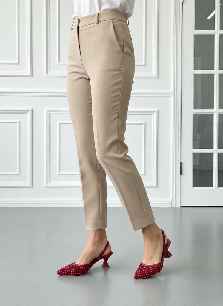 Zara Pearl Signature Kitten Heels