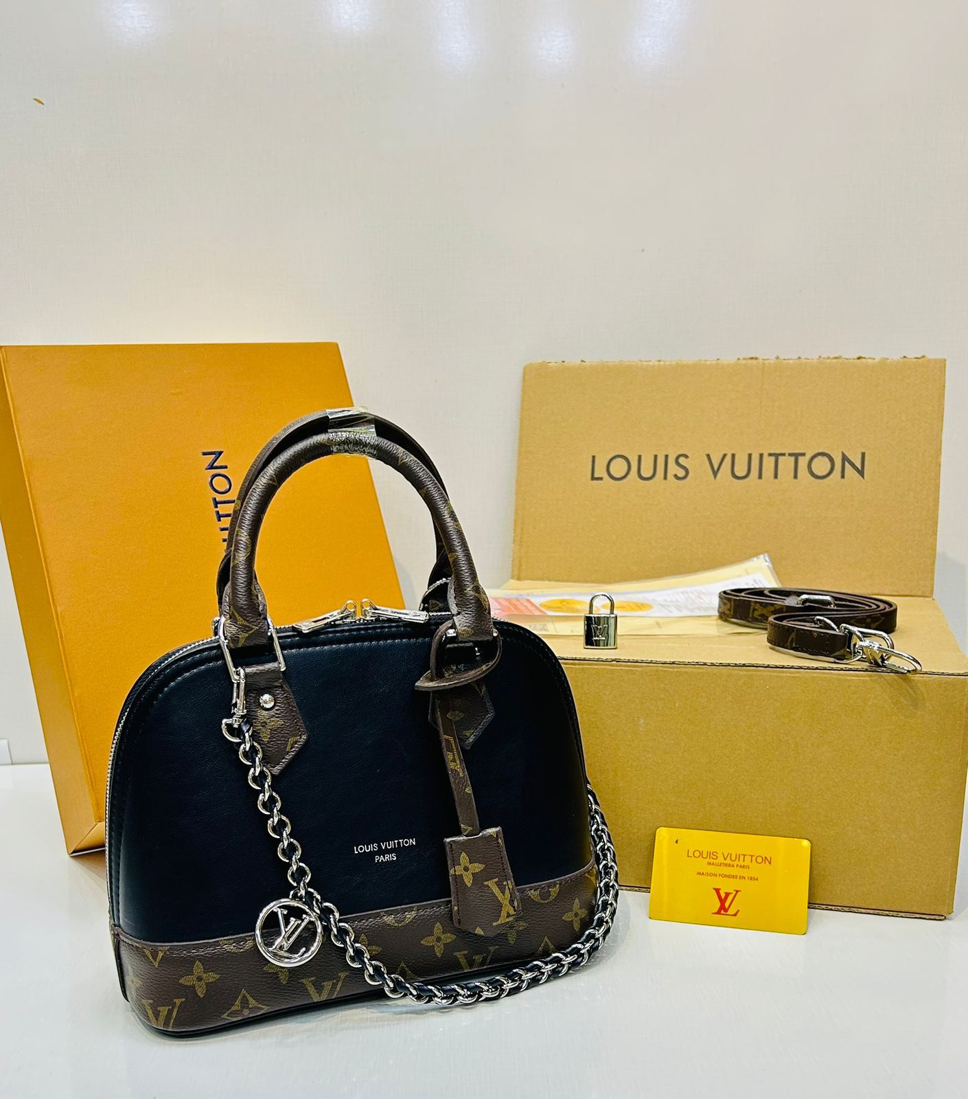 Lou Alma Signature Canvas Bag