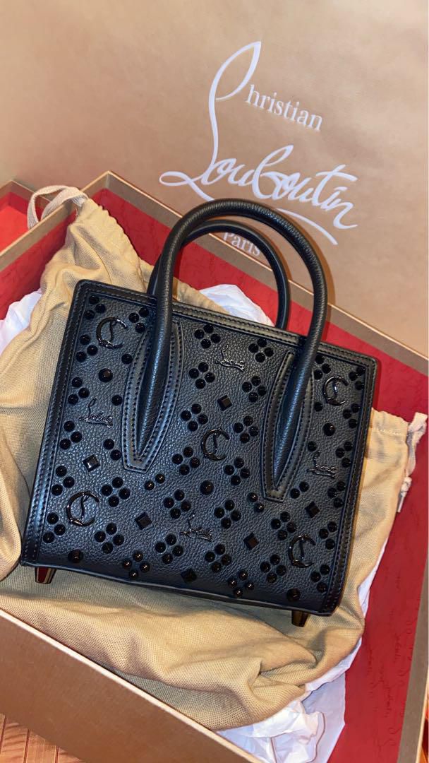 Christian Lou Signature Leather Tote