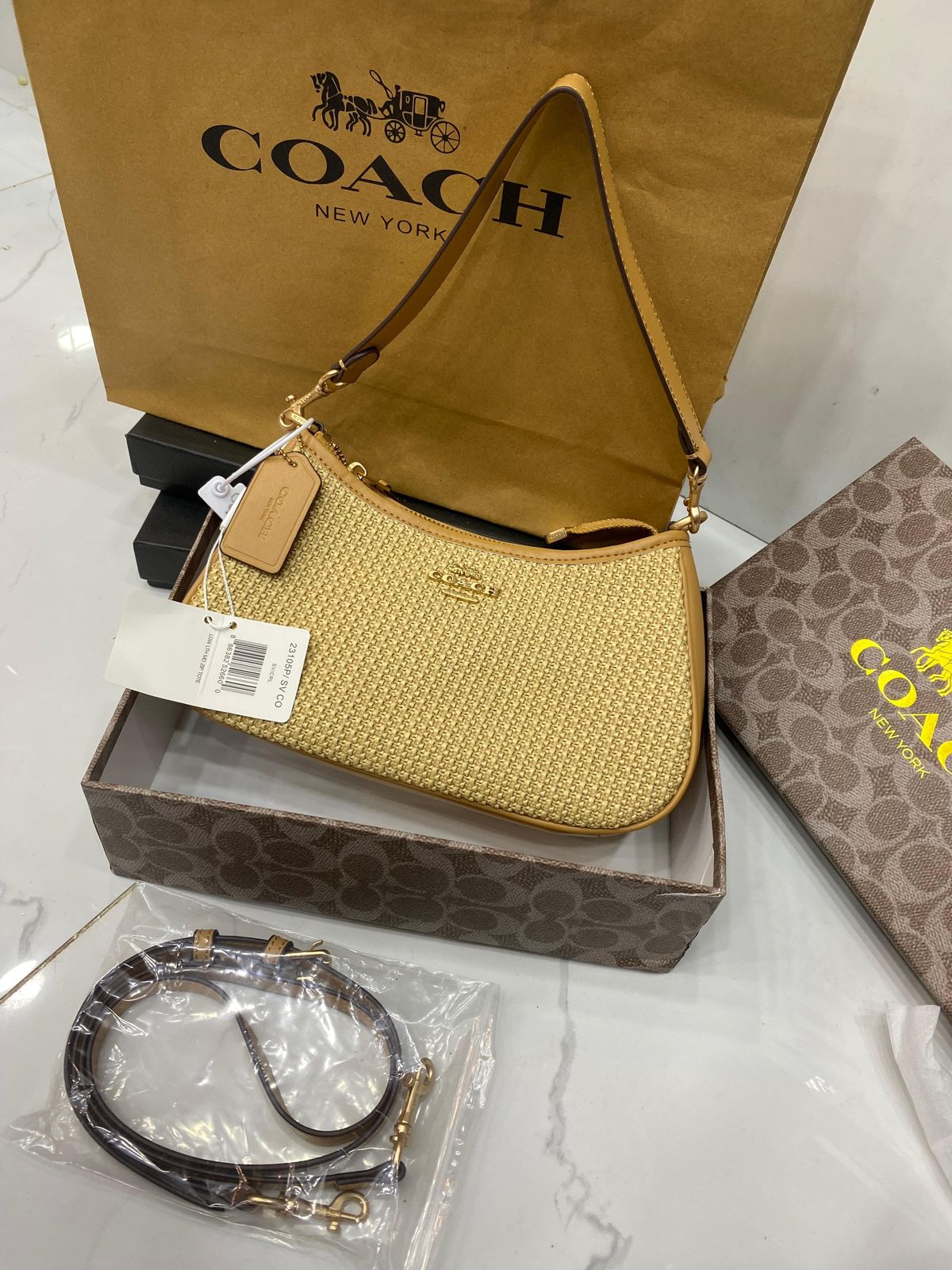 Coach Canvas Teri Bag