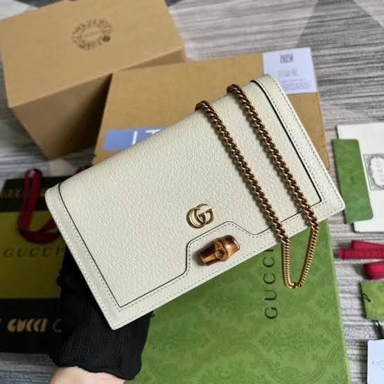 Gg Diana Mini Bag with Bamboo