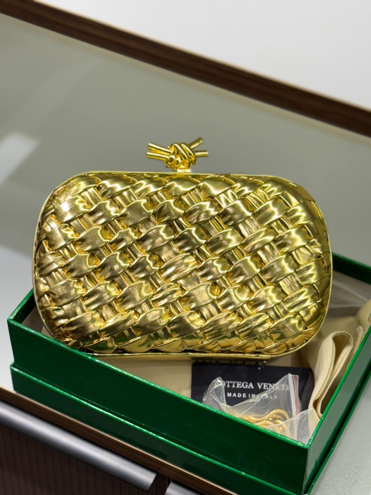 Bottega Veneta Knot Clutch