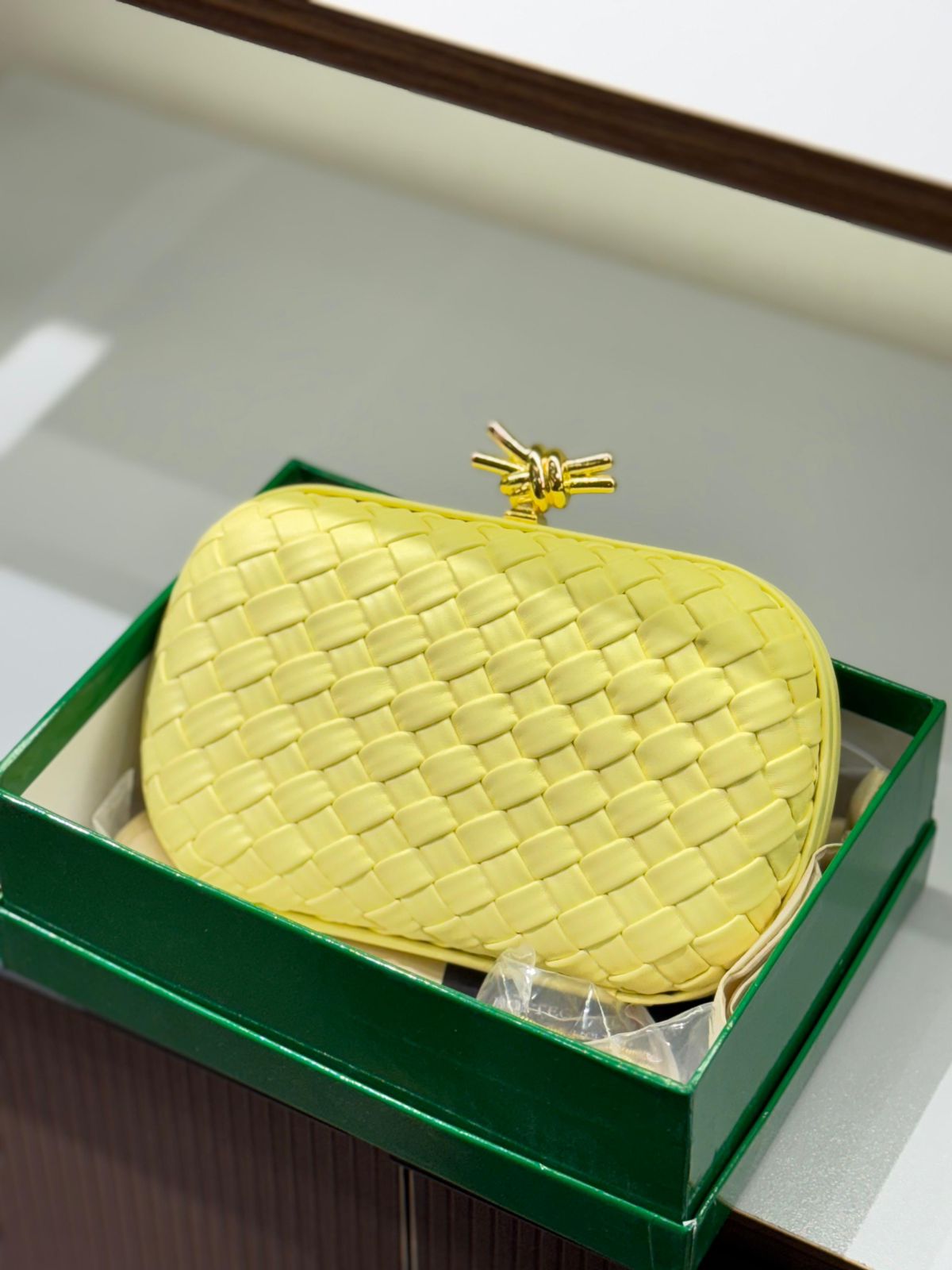 Bottega Veneta Knot Clutch