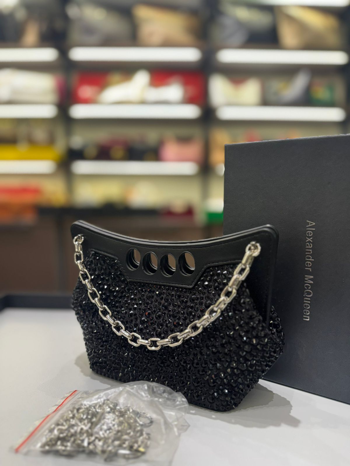 Alexandar Mcqueen Micro Peak Bag