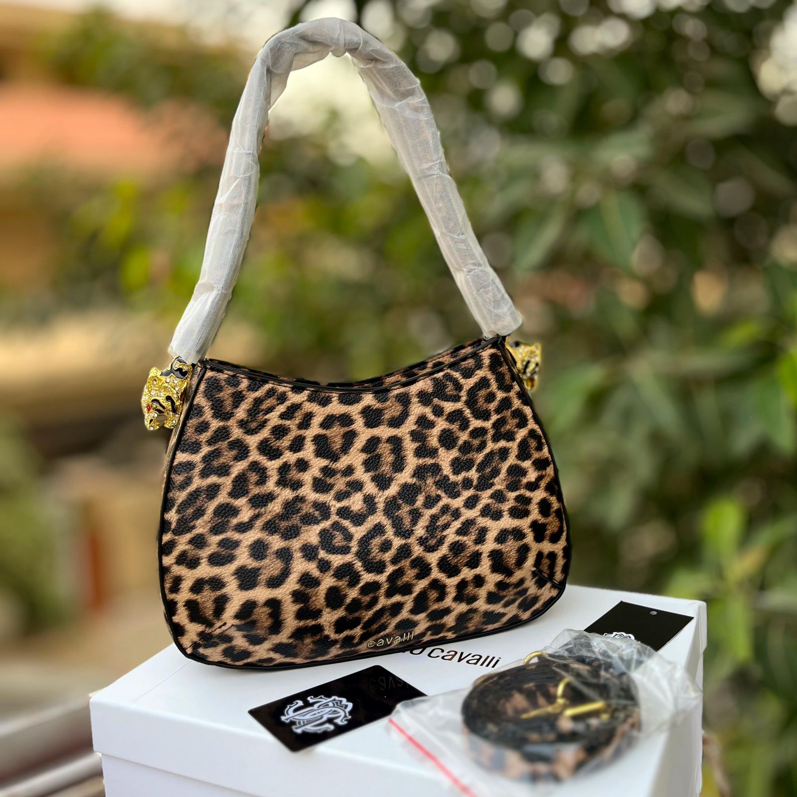 Roberto Cavalli Serpenti Shoulder Bag
