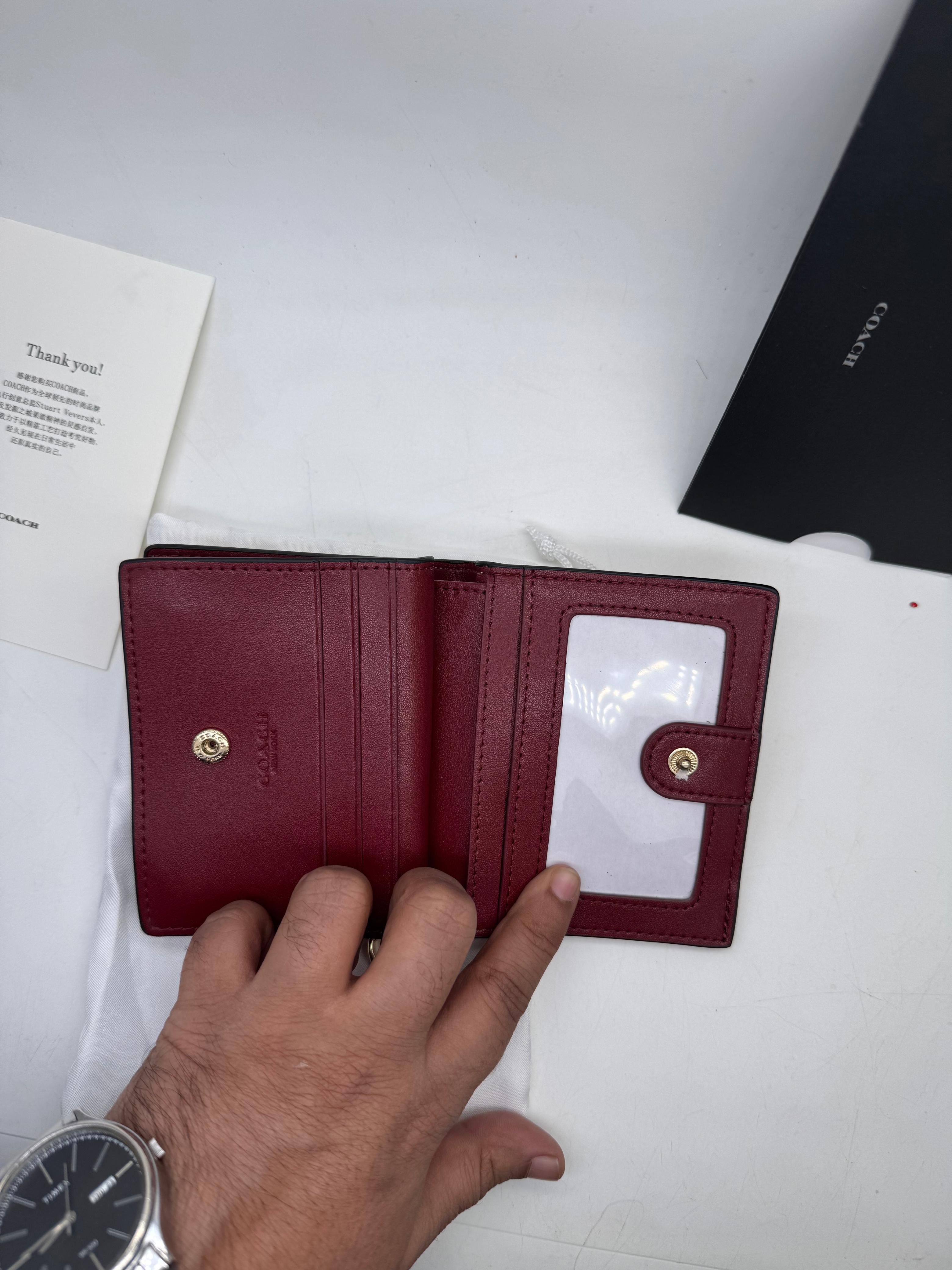 Coach Snap Wallet