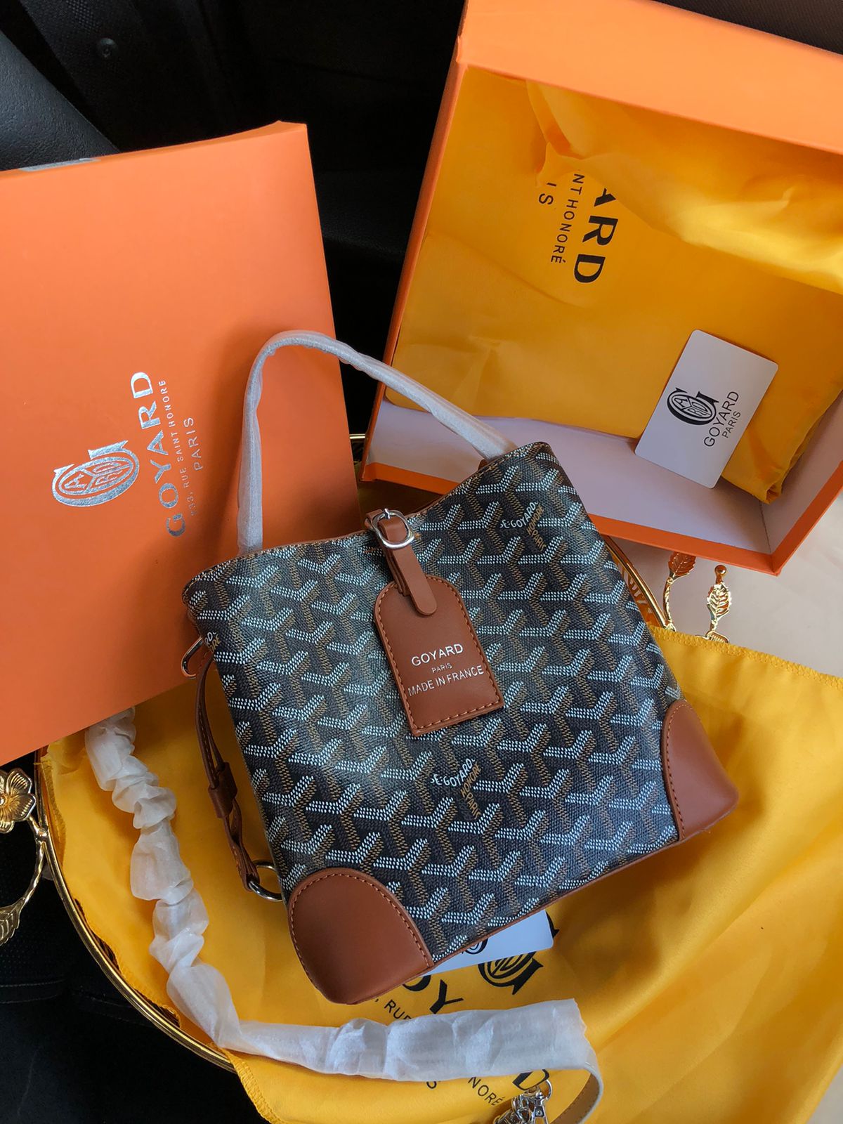 Goyard Bucket Bag