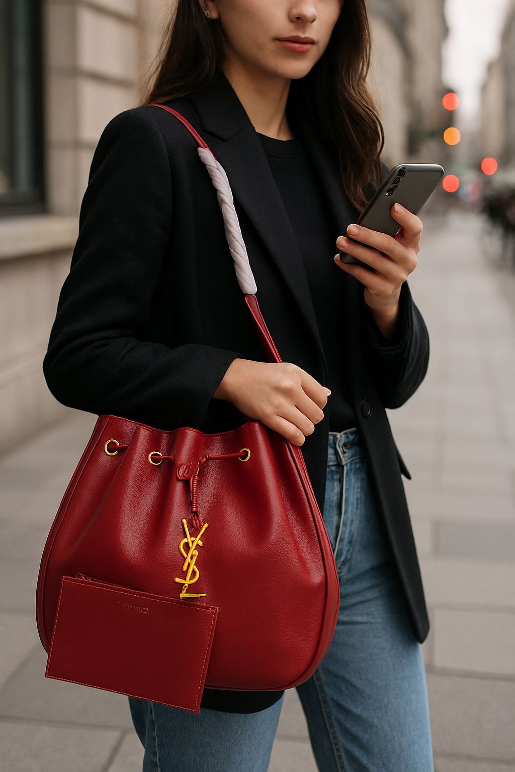 Saint Laurent Bucket Bag
