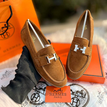 Hermes Paris Unisex Loafers
