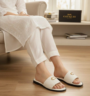 Coach Quilted Flats