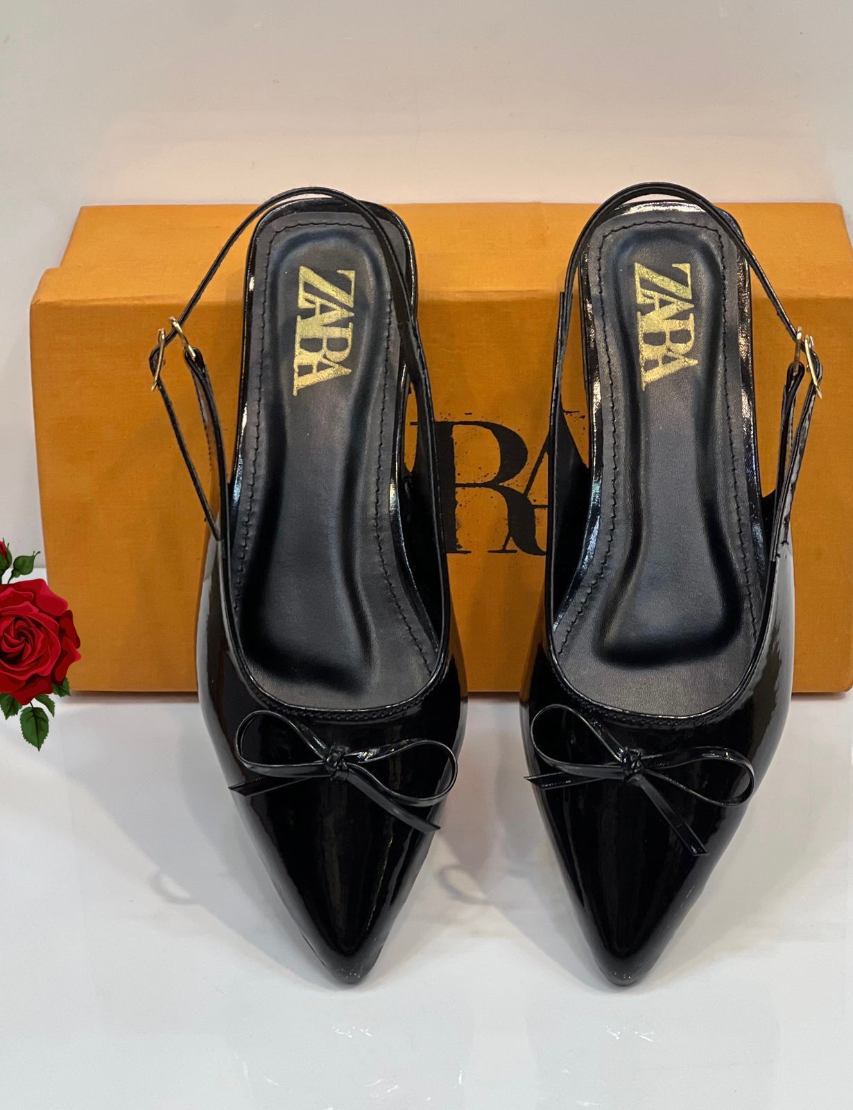 Zara Slide On Pumps