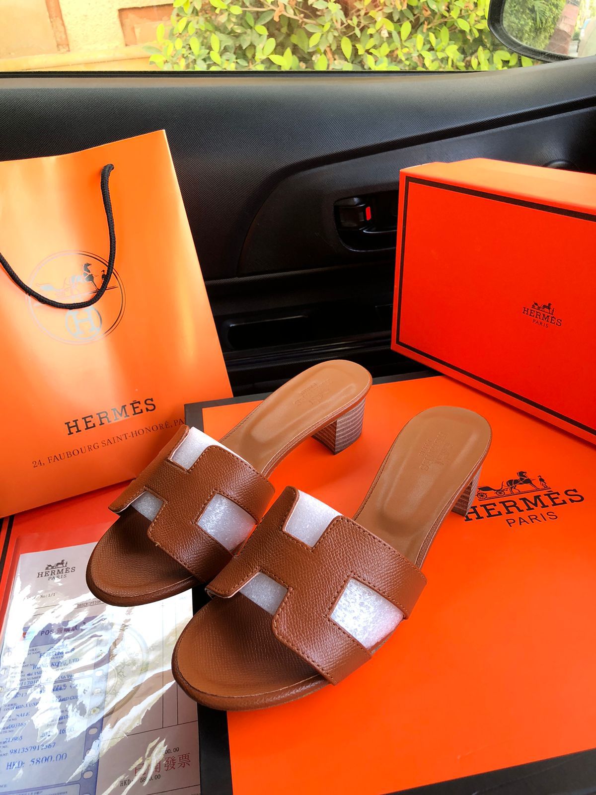 Hermes Calfskin Heels
