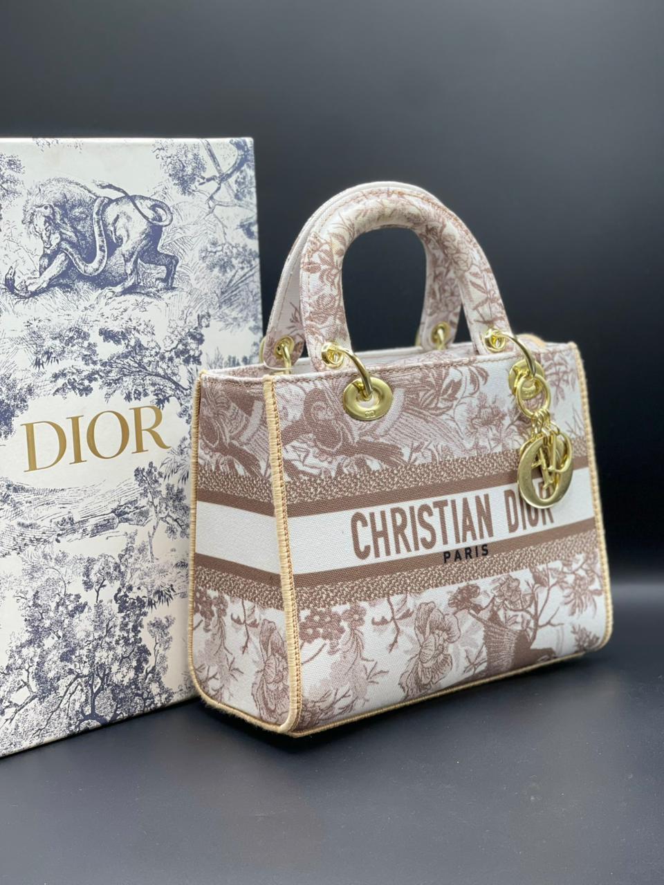 Cd Canvas Floral Bag