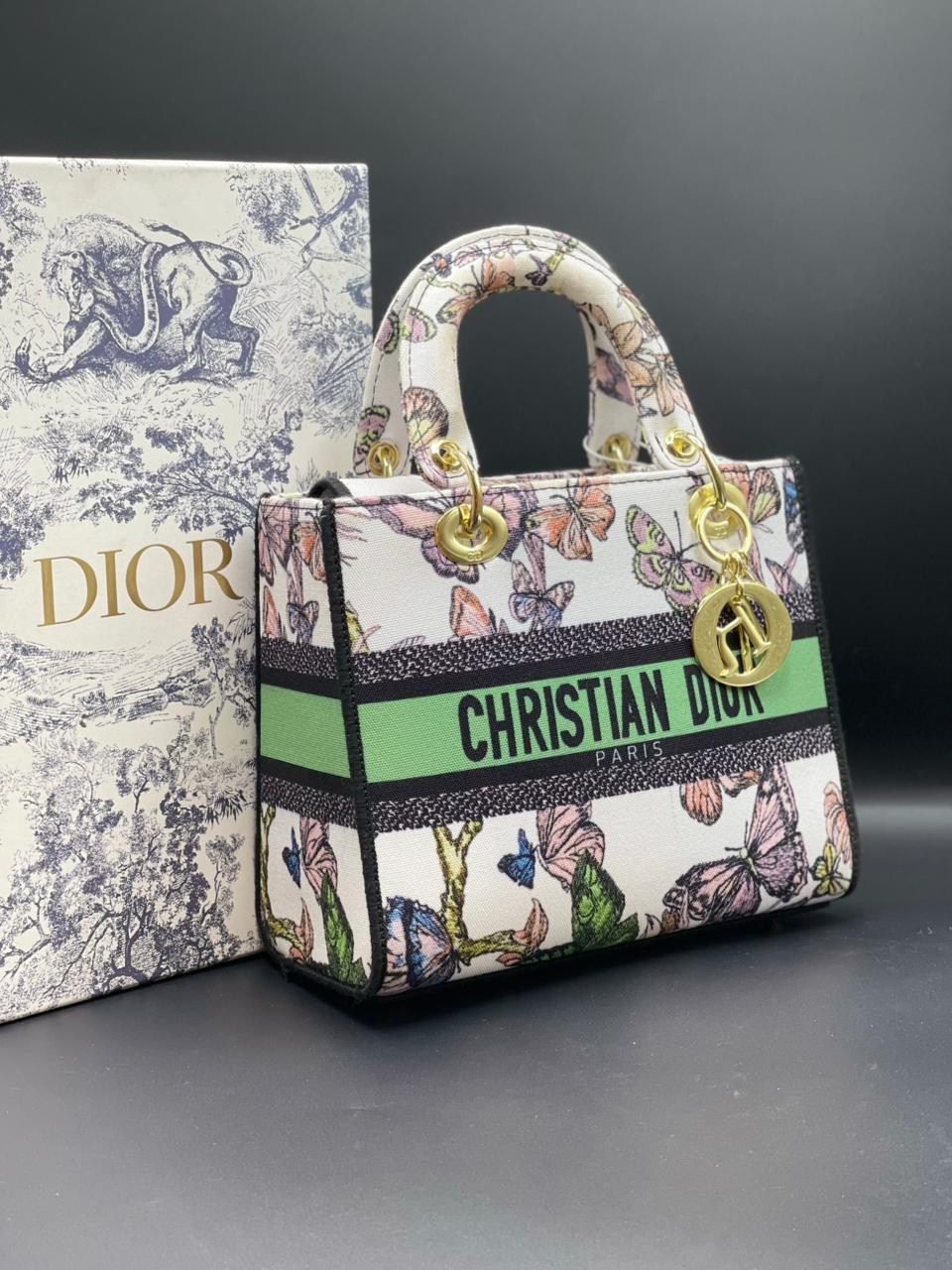 Cd Canvas Floral Bag