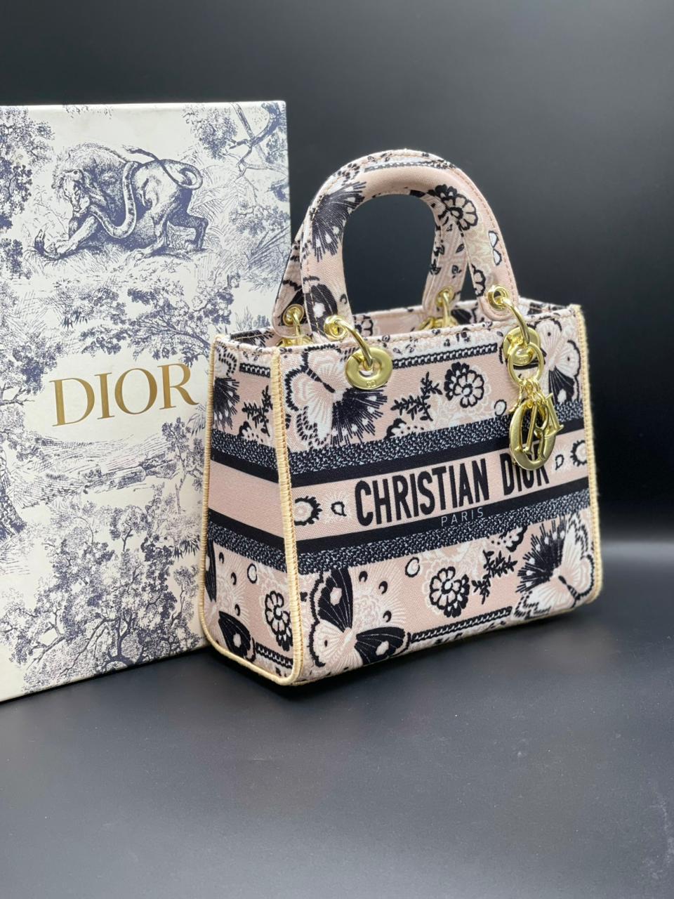Cd Canvas Floral Bag