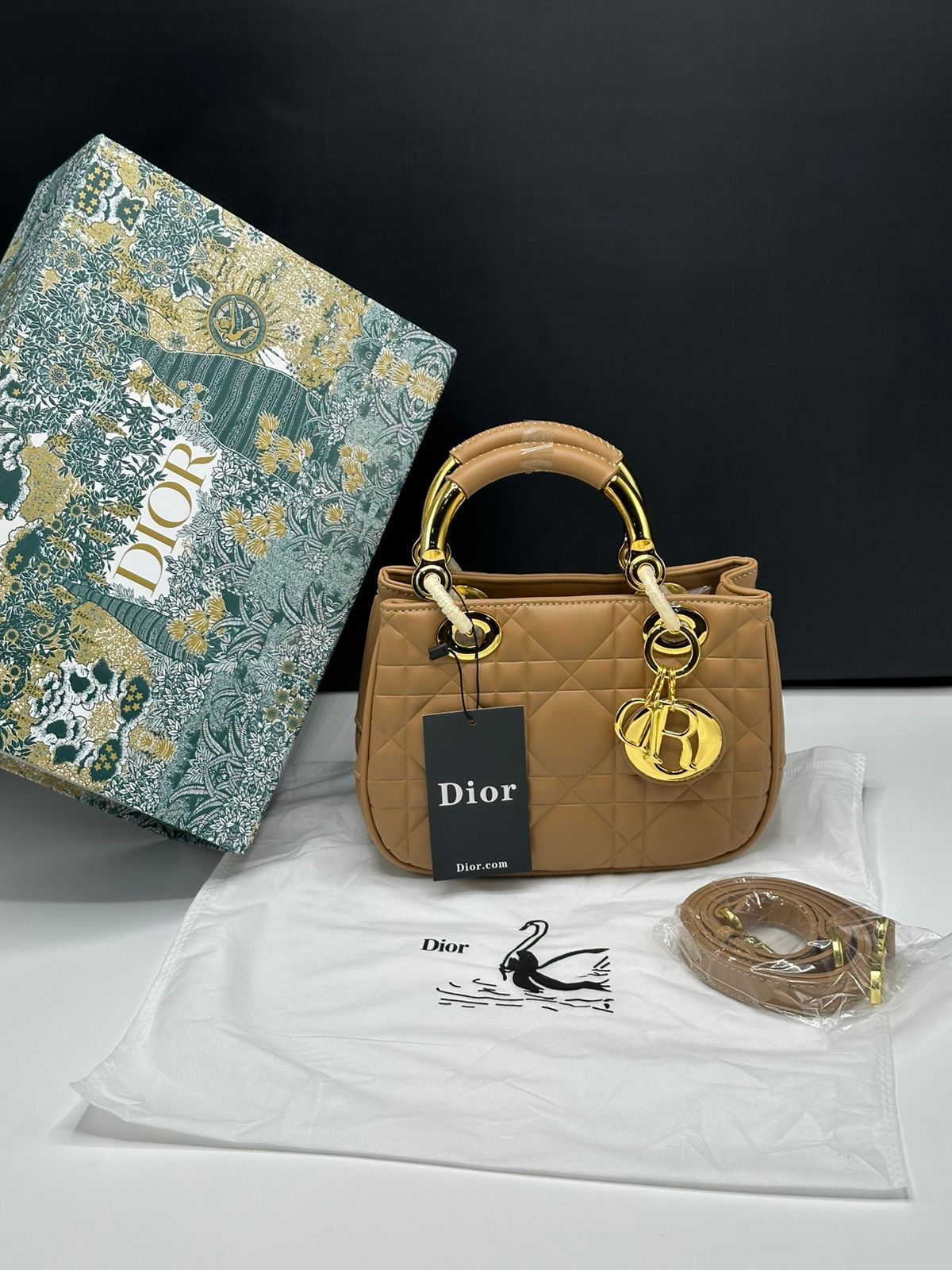 Cd Dior Small Top Handle Handbag