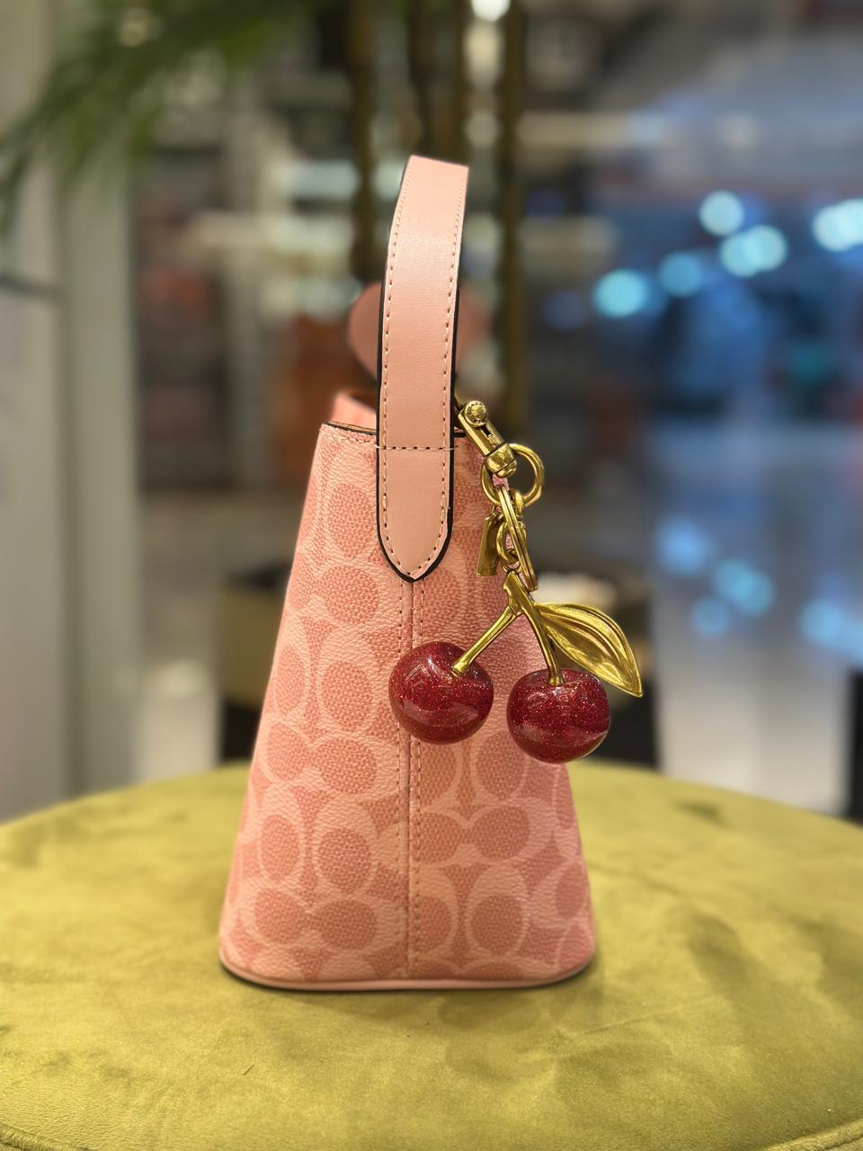 Coach Pink Bucket Bag