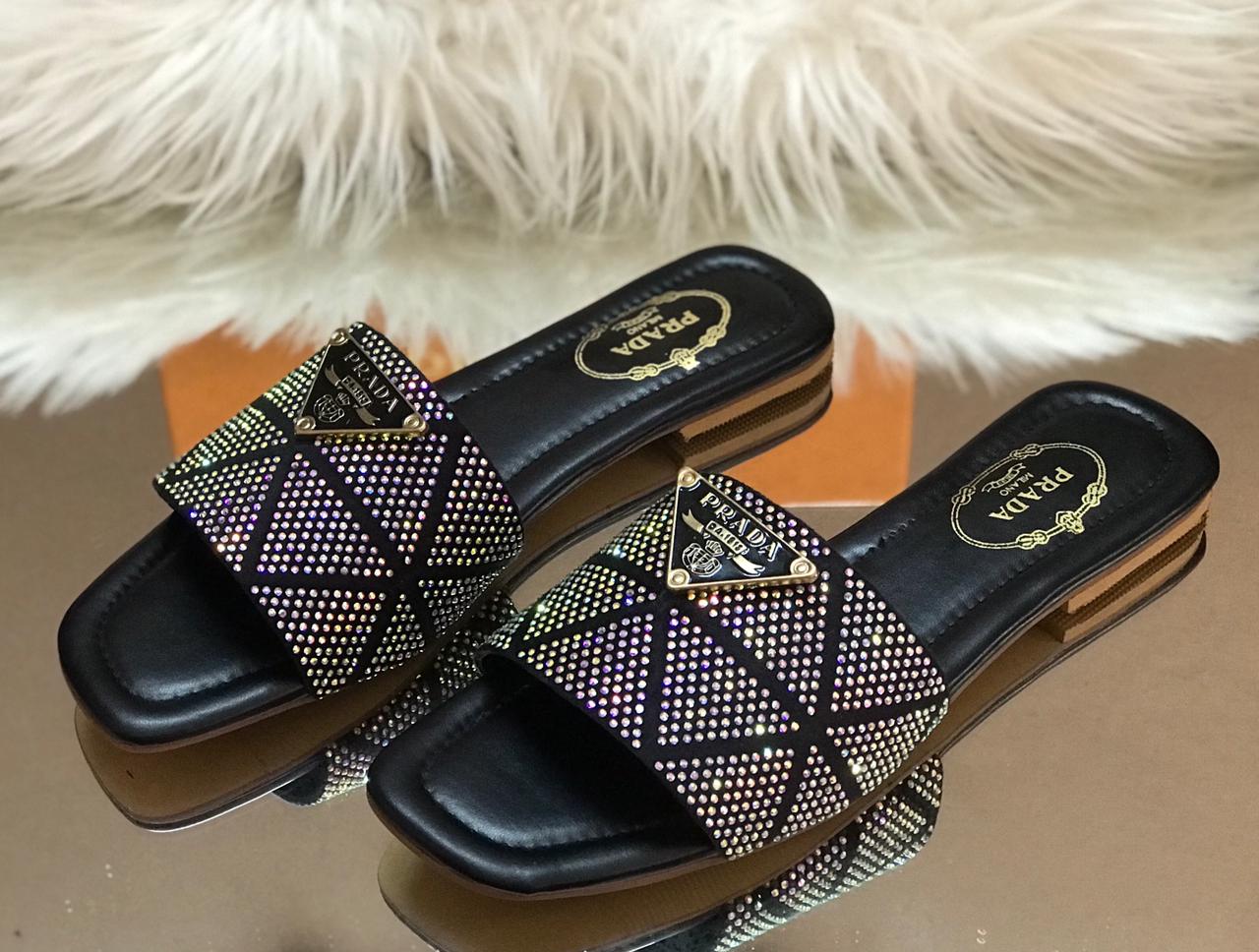 Prada Stone Flats