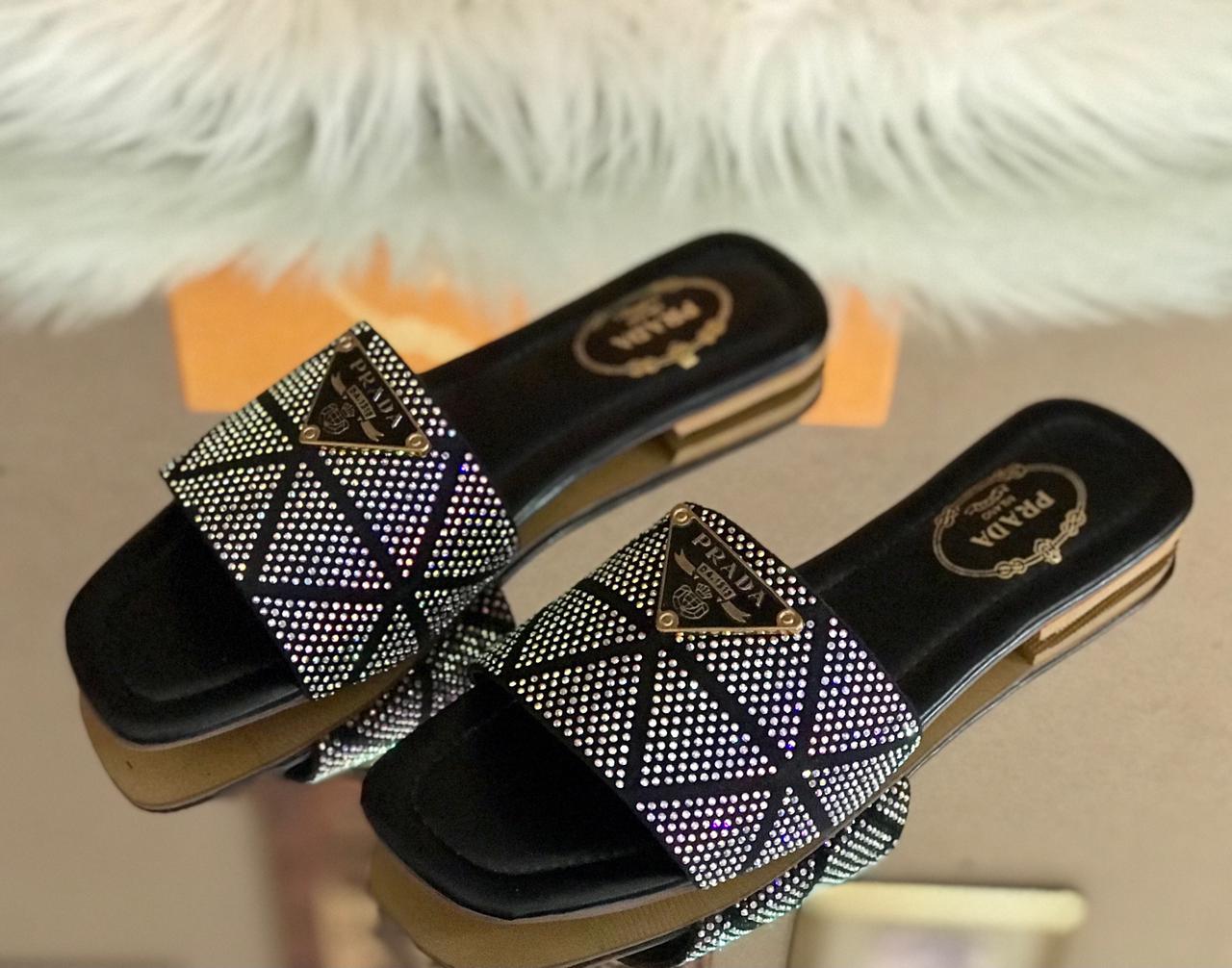 Prada Stone Flats