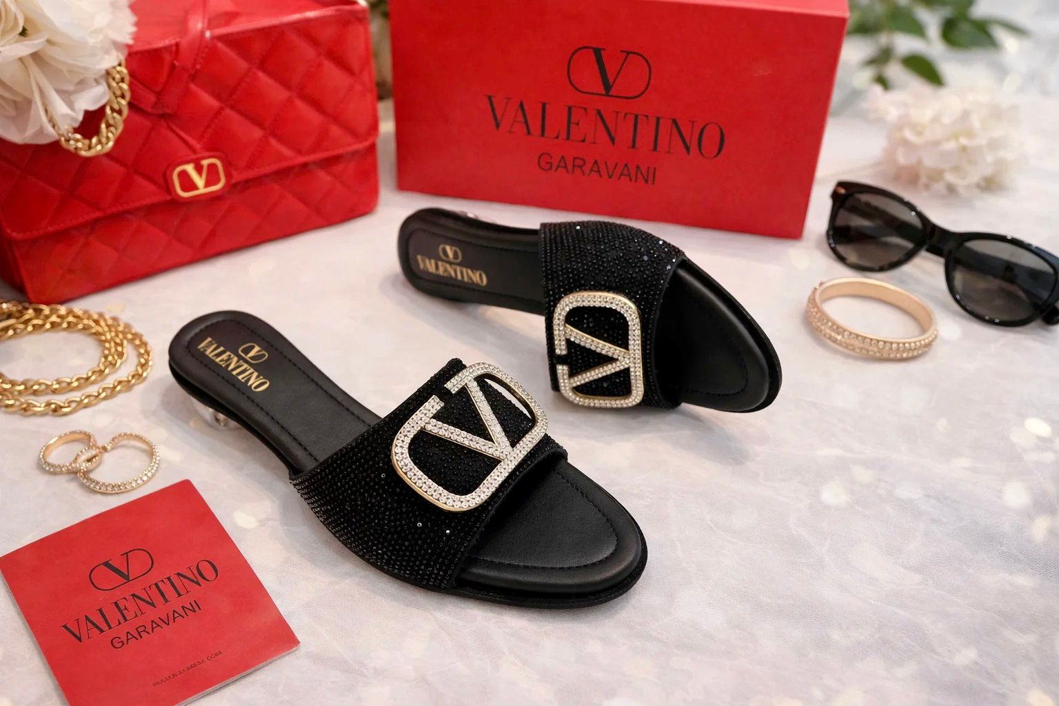 Valentino Signature Slides