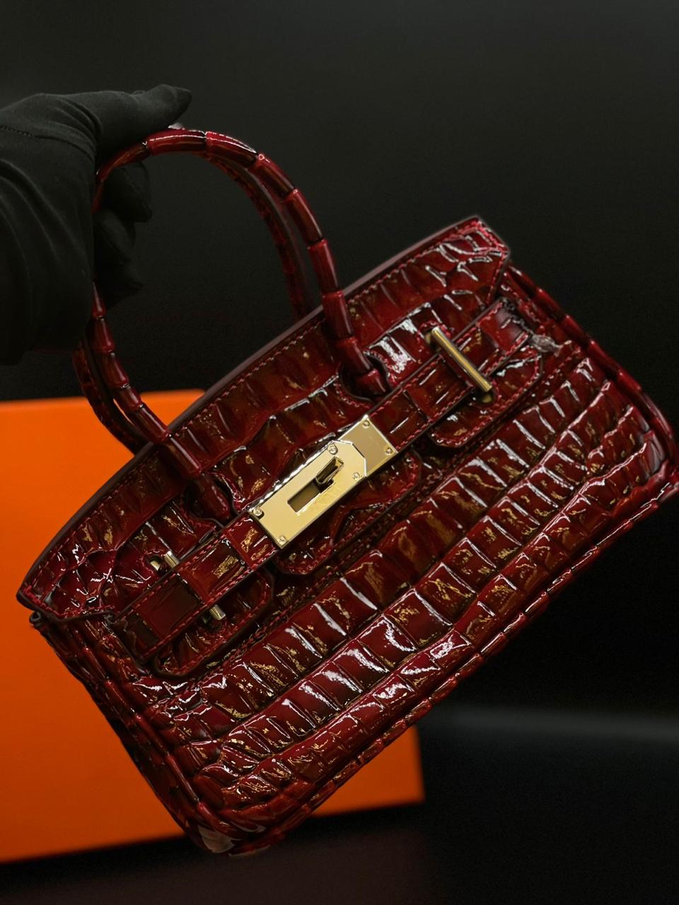 Hermes Crocodile Handbag