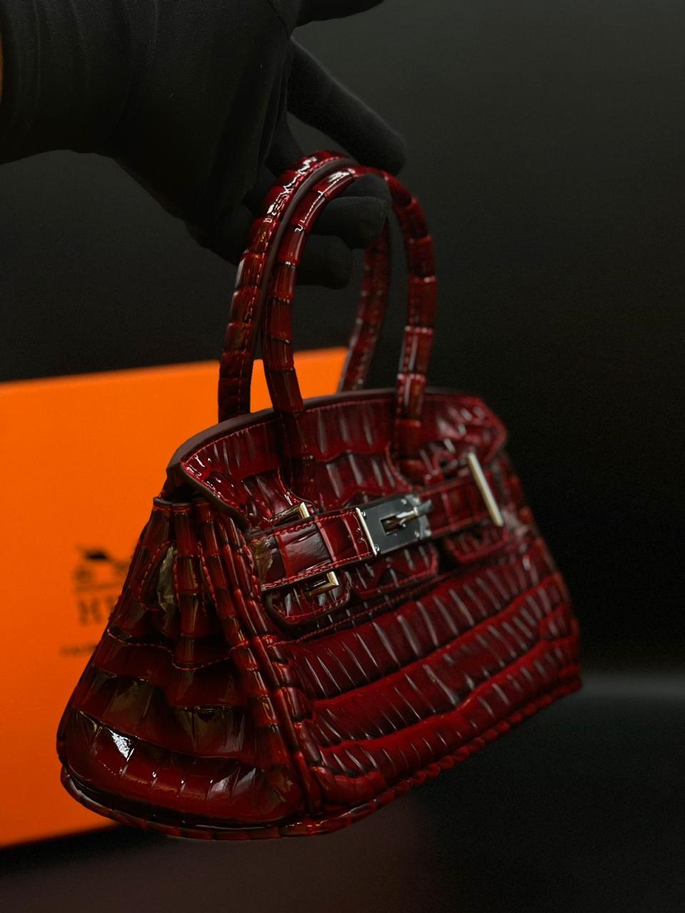 Hermes Crocodile Handbag