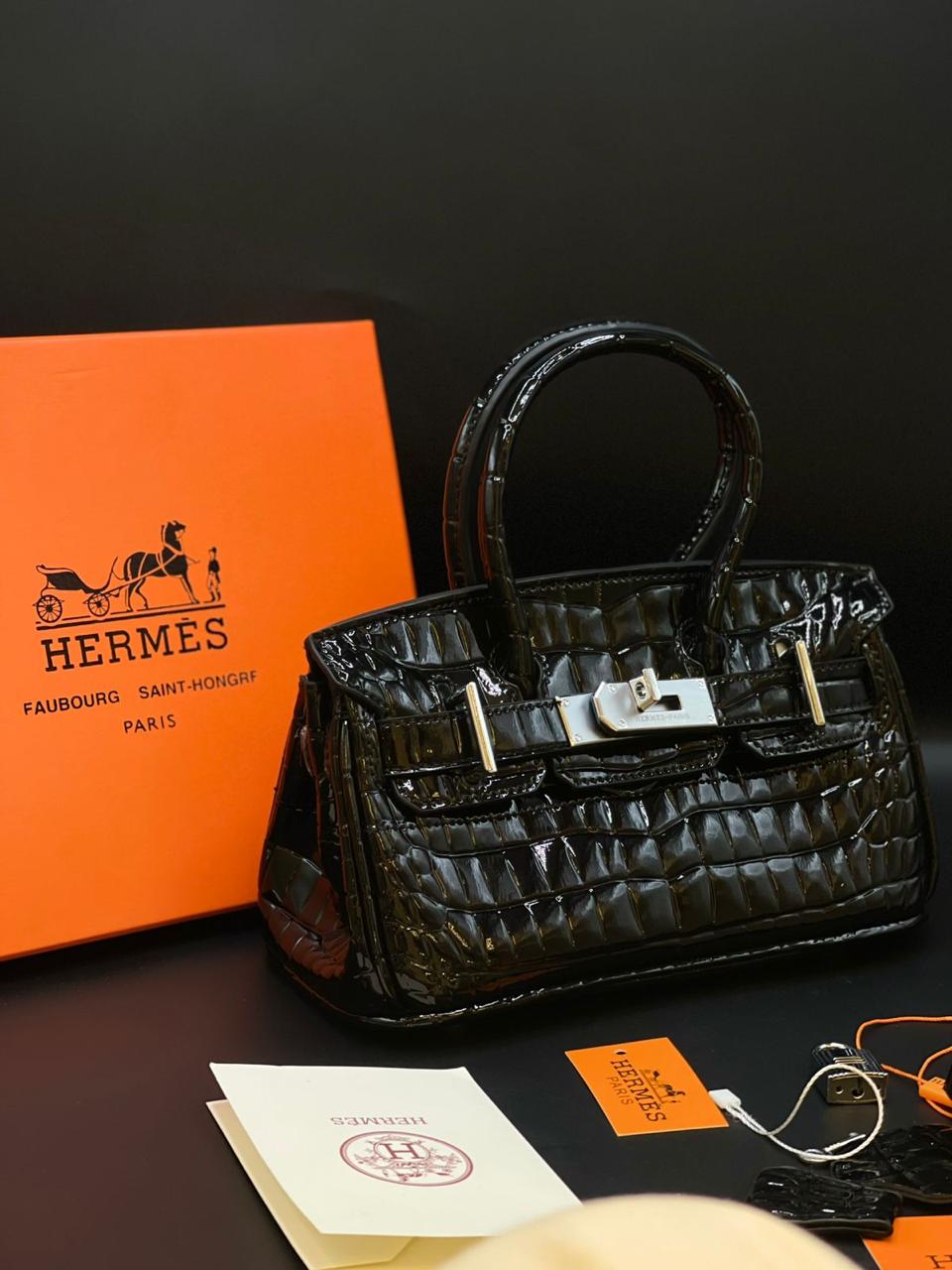 Hermes Crocodile Handbag