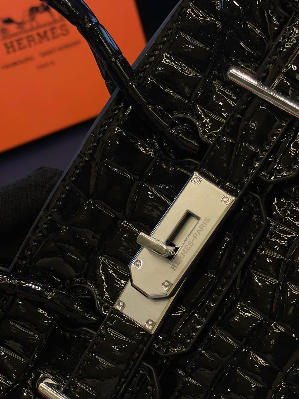 Hermes Crocodile Handbag