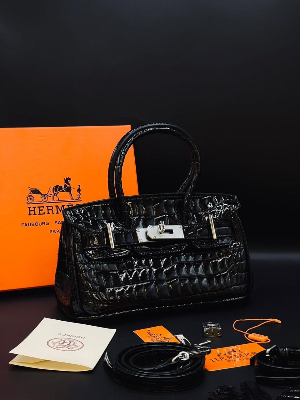 Hermes Crocodile Handbag