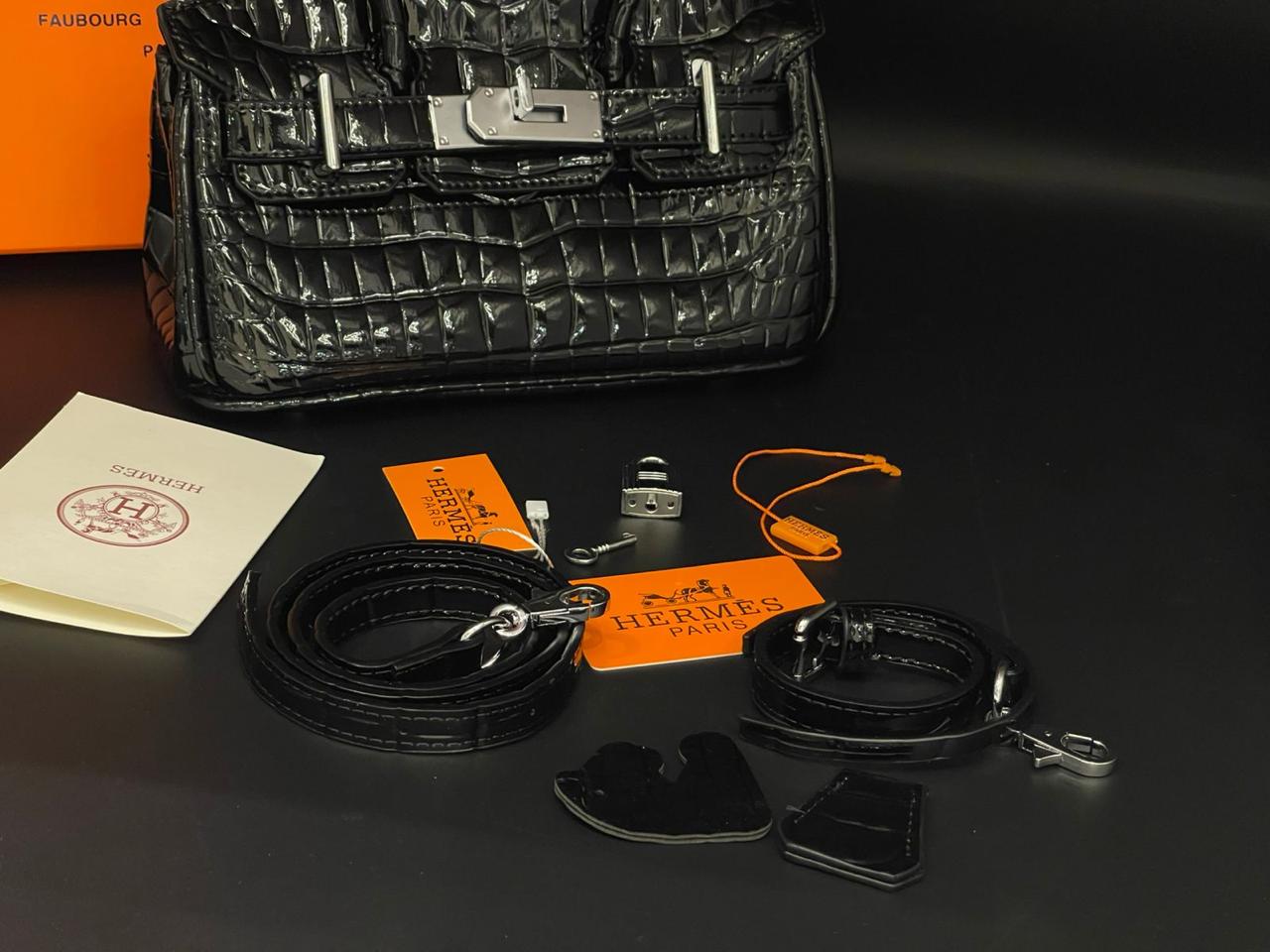 Hermes Crocodile Handbag