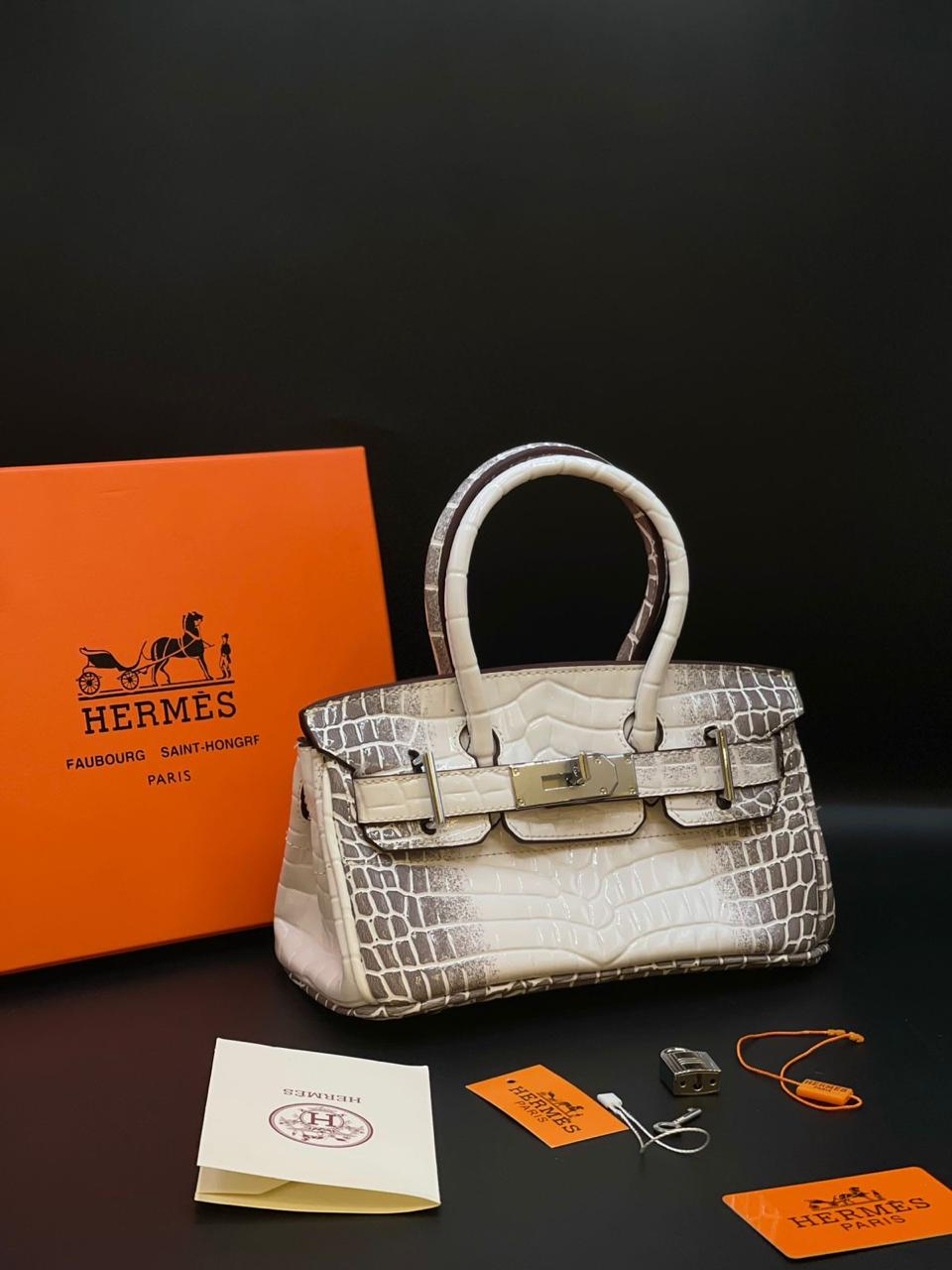 Hermes Crocodile Handbag