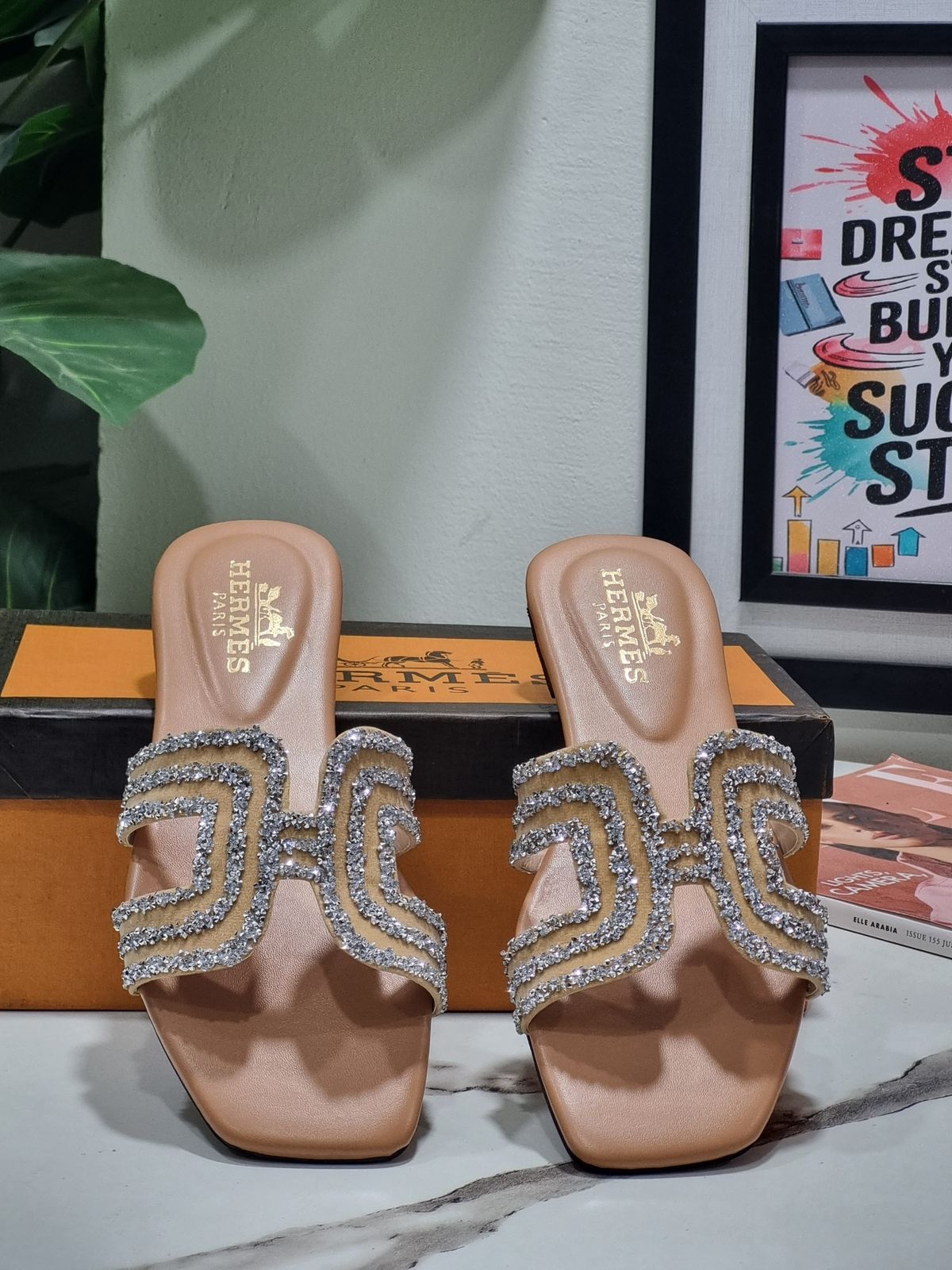 Hermes Oran Sandals