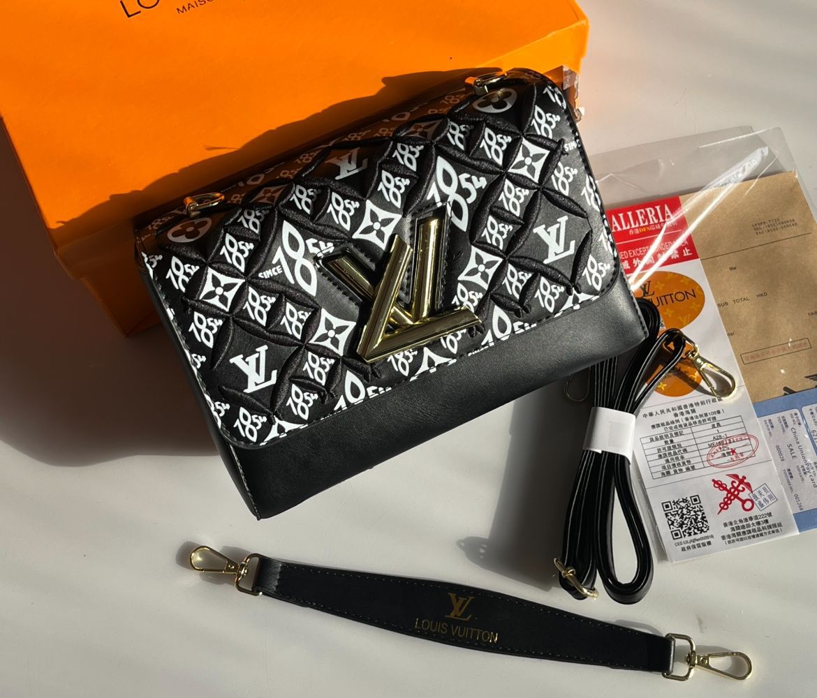 Lv Top Handle Crossbody Bag