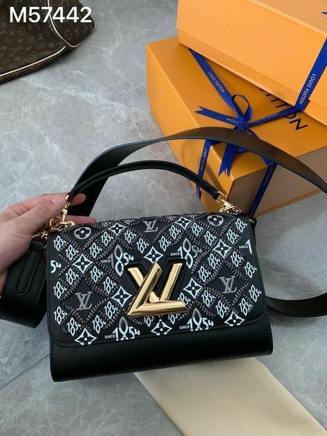 Lv Top Handle Crossbody Bag
