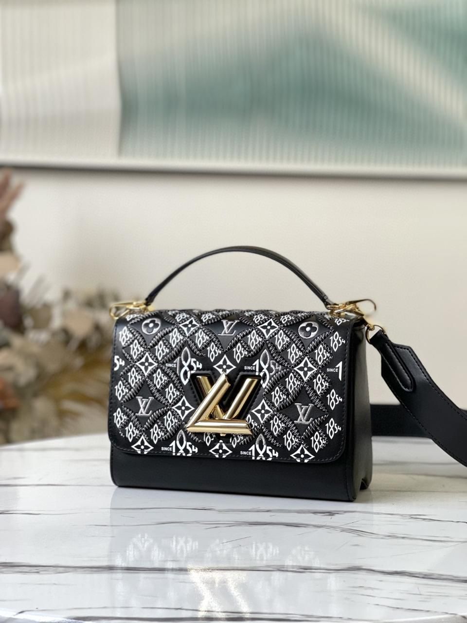 Lv Top Handle Crossbody Bag