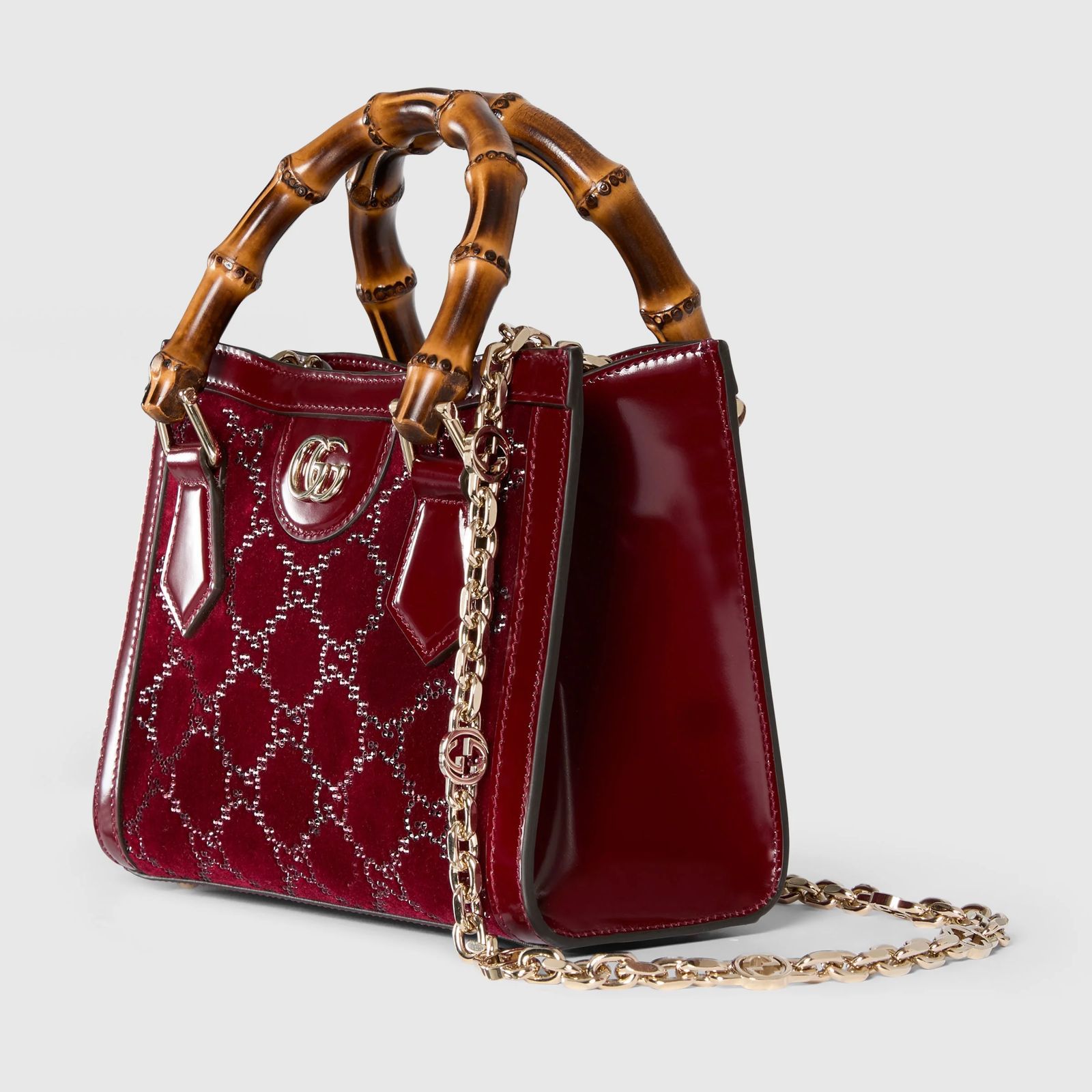 Gg Bamboo Top Handle Bag