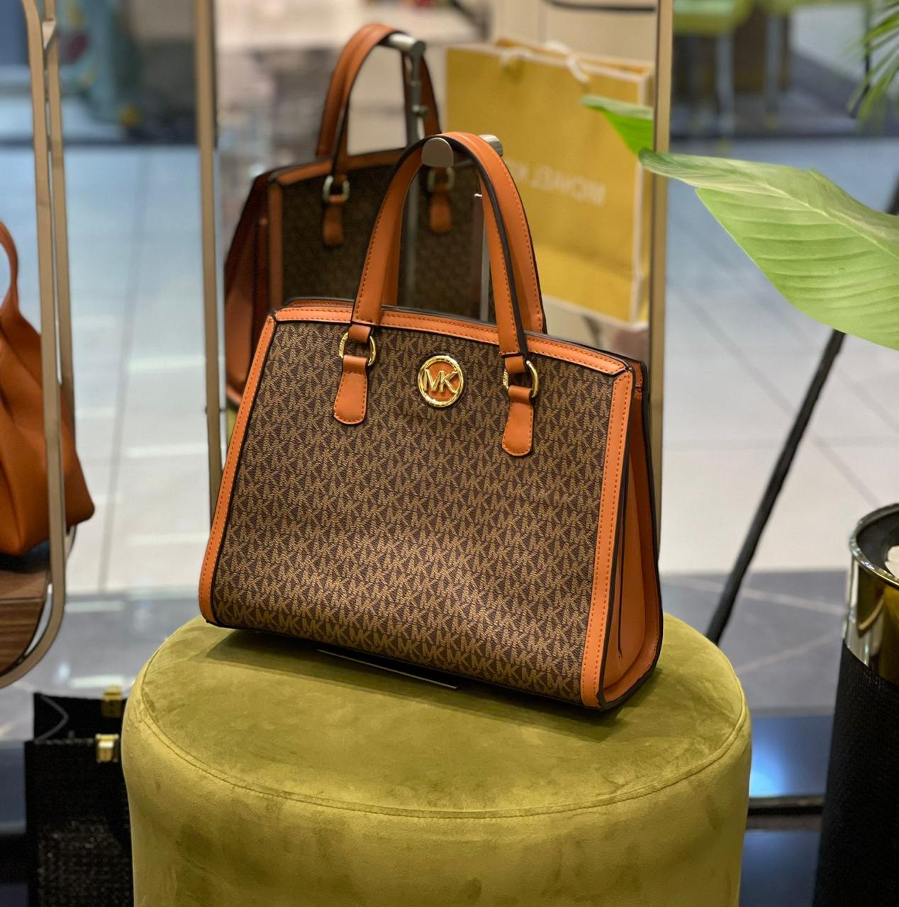 Mk Cowhide Tote