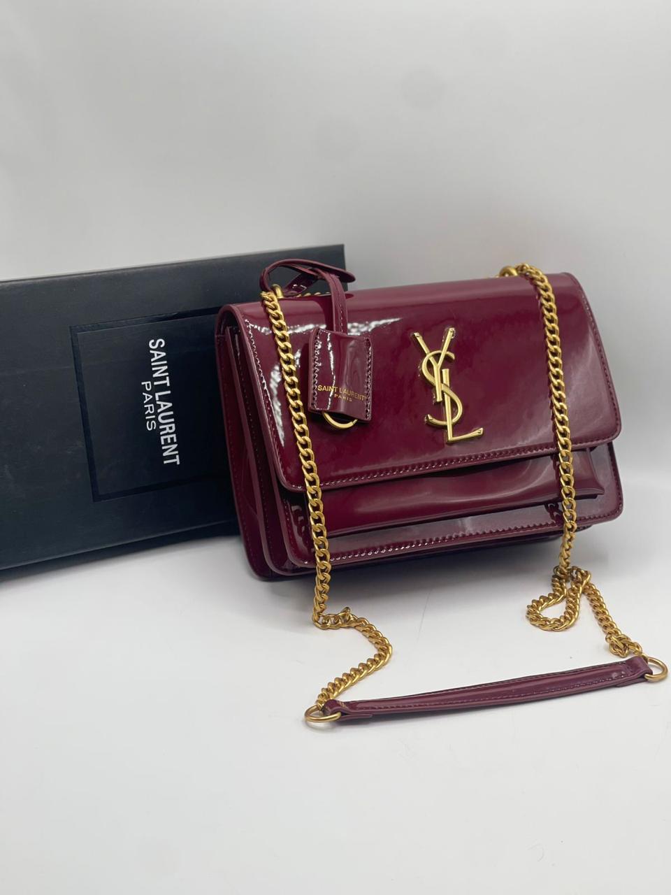 Ysl Patent Crossbody