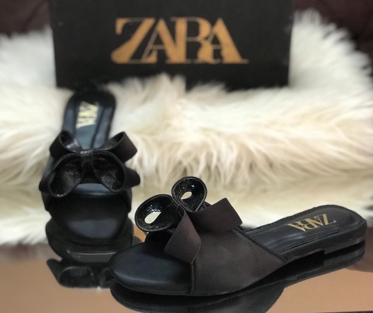 Zara Bow Slides